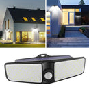 100 LED Solar Power Light Outdoor Motion Sensor Garden Wall Lamp Waterproof
