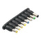1Set 8Pcs Universal 2Pin Plug Charger Tip AC/DC Power Adapter for Notebook