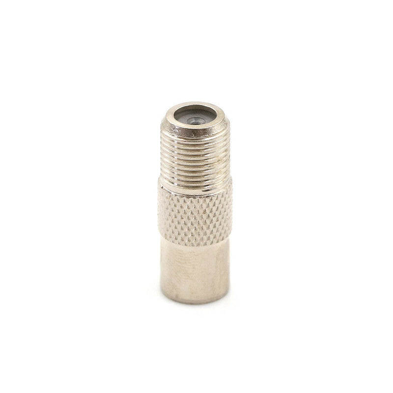 5Pcs RF Coax F Female to PAL 9.5 Male Connector TV Antenna ConnectorXP