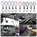 5 Pcs Bungee Hook Tie - Elastic Rope Stretch Cord Tarp Straps with 6mm