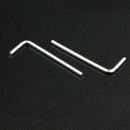 10pcs 3mm  Metal Hex Key Allen Wrench Hexagon L-Wrench Chrome-vanadium Steel J!E