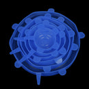 6Pcs Silicone Stretch Preserve Pot Bowl Lid for Fridge Oven Food Container Co FT
