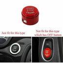 Engine Start Stop Button Push Button Ignition Switch Cover Replacement for