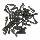 20 Sets Safety Lead Clips Carp With Pins Rubber Tube Accessories" Tackle Fi K3O4