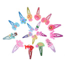 10x Mixed Assorted Baby Kid Cartoon Hair Pin Clips Children Girls Hairpin BowJR