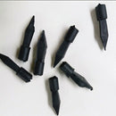 50x Soft Rubber Practice Archery Arrowhead Glue On Target Arrows Tips  PHS