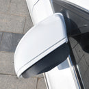 1 Pair Aluminum Car Rear View Side Mirror Rain Shade Board Sun Visor Eyebrow