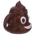 1X(Funny Poop Ceramic Mug Cartoon Smile Coffee Milk Mug Porcelain Water Cup