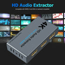 E12 4K HDMI 1.4 Splitter 1 In 2 Out with SPDIF + 3.5mm Audio Extractor