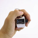 All metal manual counter 0-9999 four-digit count point ZJY