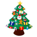 New DIY Felt Christmas Tree New Year Gifts Kids Toys Artificial Tree Wall H X2Q3