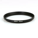 8pcs Metal Camera Lens Filter Step Up Adapter Rings for DSLR Camera Parts