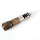 Leather Hand Single Stitch Sew Sewing Awl Tool Kit Needle Stitching With T3C