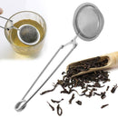 Stainless Steel Ball Tea Strainer Tea Infuser Spice Filter Squeeze Locking Spoon