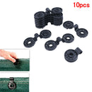 10pcs Sunshade Net Clip Garden Tools Greenhouse Shade Cloth Clips Plastic Fence