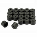 20pcs 17mm Wheel Lug Nut Bolt Cap Dust Cover+Hook Kit Fit For VW Volkswagen VCFD