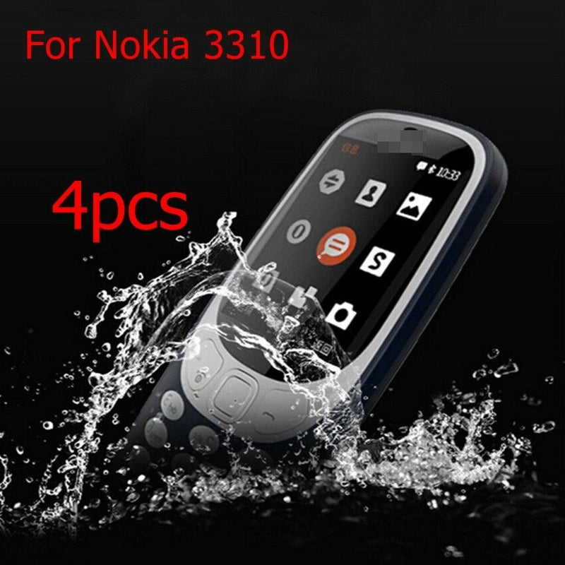 BarginÃ¯Â¼Â4x TPU Full Screen Guard Film Cover for Nokia 3310 + 4x dust remover