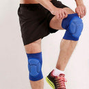 Protector Sponge Knee Pads Blue Adjustable Basketball Volleyball Support Sp G4I3
