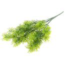 Artificial Cedar Pine Branches Plastic Shrubs Greenery Bushes Bundles Table