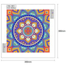5D DIY Special-shaped Diamond Painting Cross Stitch Kit (R8211 Circle)