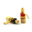 4pcs/lot 4mm Banana Plug Binding Post Loudspeaker Power Socket Terminals ME