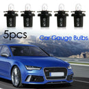 5pcs T5 B8.5D Halogen Car Gauge Bulbs for Interior Dash Instrument Light