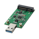 mSATA SSD to USB3.0 Port Converter Adapter Card External Converter for Computer