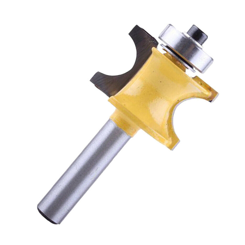 2pcs C3 Carbide Half Round Router Bit 1/2 3/4 -inch Router Milling Cutter Bit