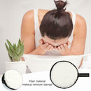 (6pcs) Washable Reusable Make Up Remover Wipe Pad Face Cleansing Puff