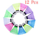 12 Pcs Colorful Plastic Badminton Ball Shuttlecocks Sport Training Sp  SEA Gw