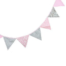 12 Flags Triangular Red Flag Bunting Wedding Birthday Party Home Decoration