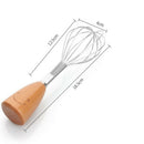 Mini Cute  Smiling Face Handle Egg Beater Whisk Frother Stirrer Mixer Agitator