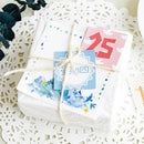 45pcs/box Date Numbers Paper Seal Stickers Scrapbooking DIY Diary Album Label JR