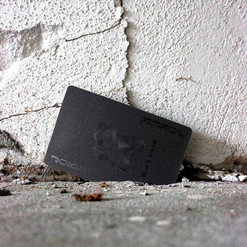 Poker Embossed Game Collection Playing Cards Set Plastic Durable Waterproof A1P7