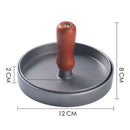 12cm Dia Non-Stick Burger Press Aluminum Hamburger Patty Maker for BBQ Grill