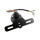 12V Motorcycle Red Rear Tail LED Brake Stop Retro Light Anti Collision Lamp