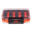 Plastic Fly/Ice Fishing Jig Box Slit Foam Insert Bait Lure Hook Storage Case