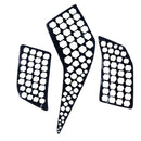 6pcs Rear Tail Light Beehive Honeycomb Style Stickers fit for Peugeot 5008 17-18