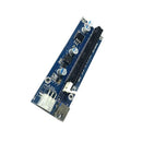 USB 3.0 PCI-E Express 1x  Extender Riser Card Adapter 6PIN Power Cable