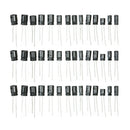 120PCS/Set 16V-50V 0.22UF-470UF Aluminum Electrolytic Capacitor Assortment Kit