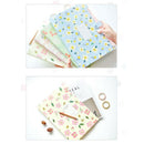 Floral Printed Accordion Document File Folder Expanding Letter/A4 Organizer E2E9