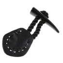1 Set PU Leather Horn Toggle Buttons Coat Jackets Duffle Horn Toggle Closures