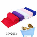 Pet Supply Fast Drying Grooming Microfiber Towel Blanket For Pet AU Dog Cat P8N2