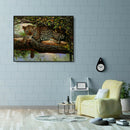 Painting By Numbers Kit DIY Tree Leopard Canvas Oil Art Picture Home Decor