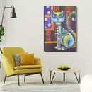 5D DIY Special Shaped Diamond Painting Cat Cross Stitch Mosaic Craft Kits