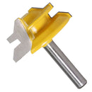 1/4 Inch Shank 45 Degree Lock Miter Router Bit 3/4 Inch Stock Joint Router Bits