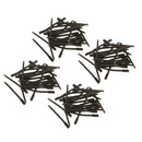 100pcs Silicone Rig Tube In Line Lead Leader Insert Anti- Sleeves 56mm