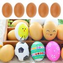 5pcs Easter Egg Decoration Home Children DIY Painting Craft Holiday