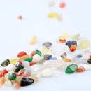 1Bag 100g Mixed Colour Irregular Shape Tumbled Stone Rock Gem Bead Chips Pretty
