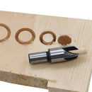 4pcs Practical Wood Plug Cutter Drill Bit Set Straight and Tapered Taper Cutting